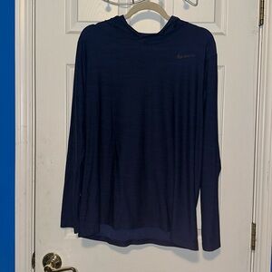 Nike Dri Fit Navy Lightweight Hoodie